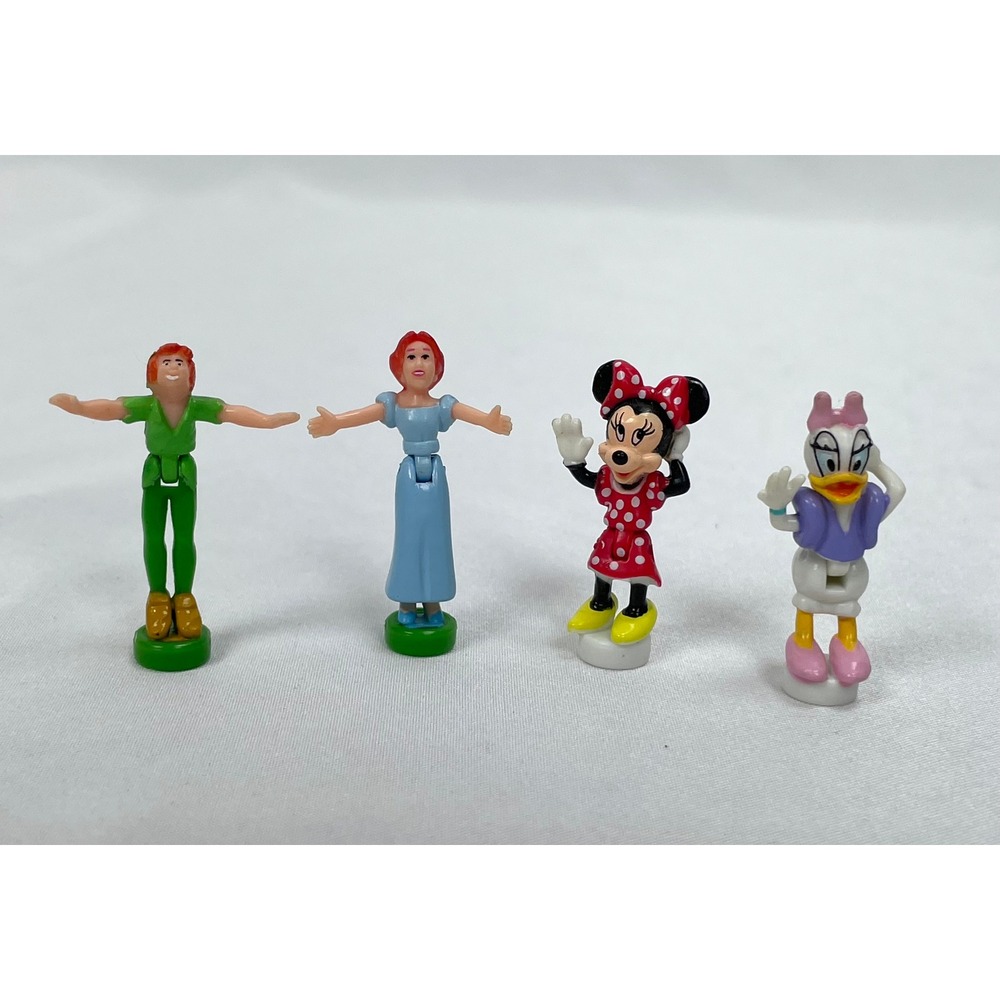 Polly Pocket Disney Magic Kingdom Figures‎ Minnie Daisy Peter Pan Wendy Replace